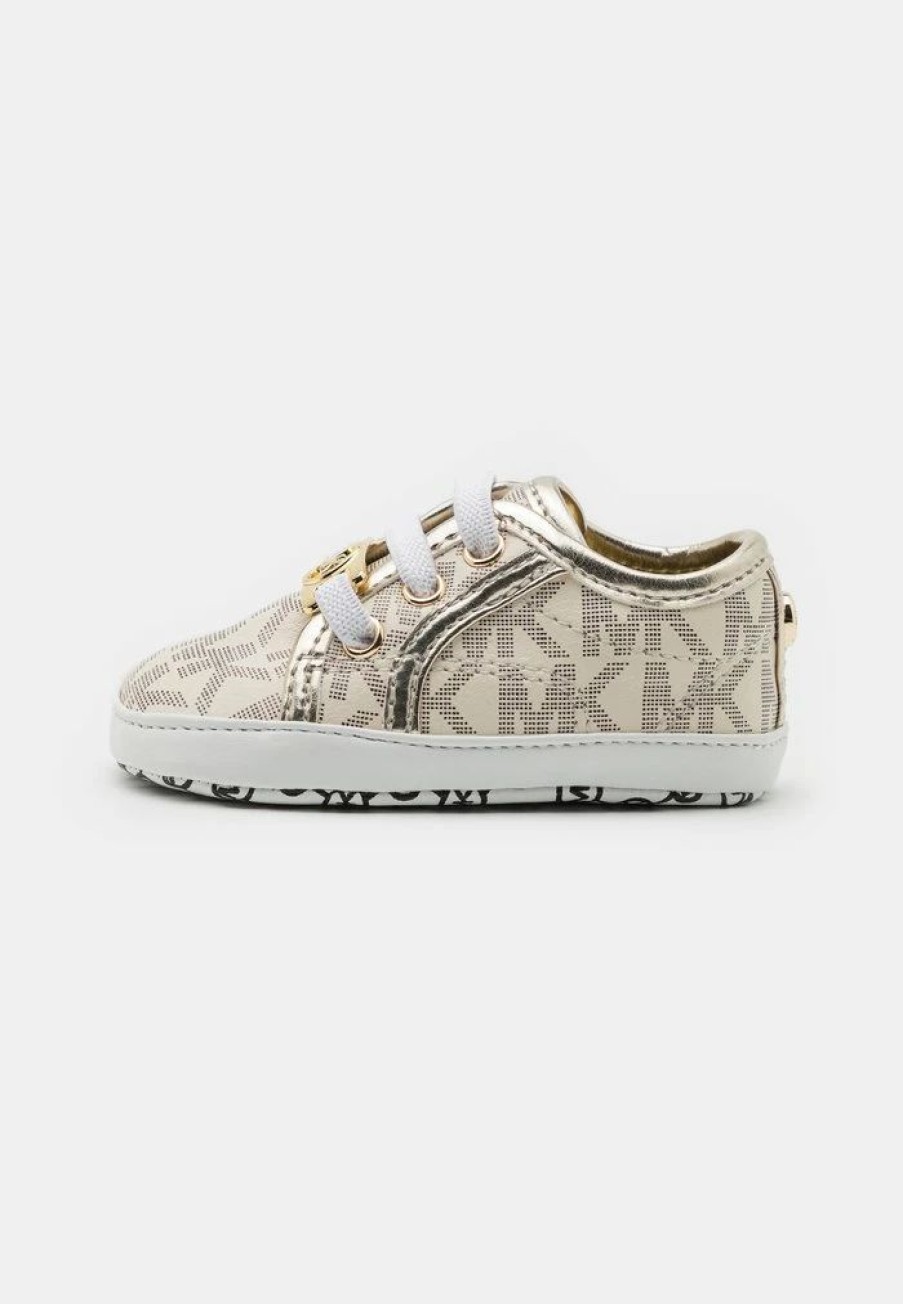 Online Michael Michael Kors Baby Borium First Shoes Vanilla