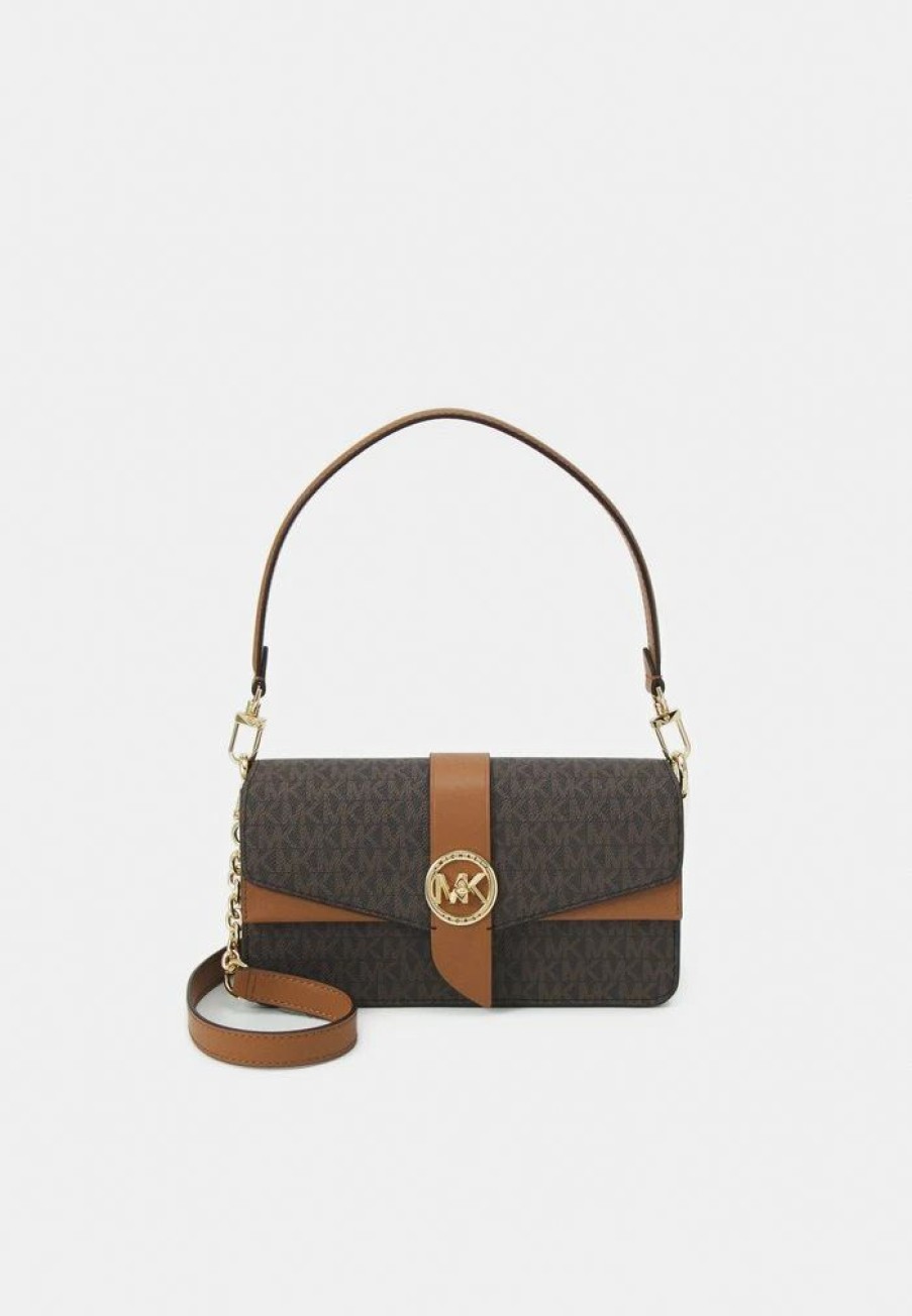 Online Michael Michael Kors Greenwich Handbag Brown