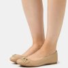 New Michael Michael Kors Jilly Ballet Ballet Pumps Camel