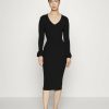 Online Michael Michael Kors Ruffle Cuff Cocktail Dress / Party Dress Black