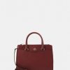 Online Michael Michael Kors Everly Satchel Handbag Bordeaux