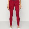 Clearance Michael Michael Kors Mkgo Logo Leggings Trousers Crimson