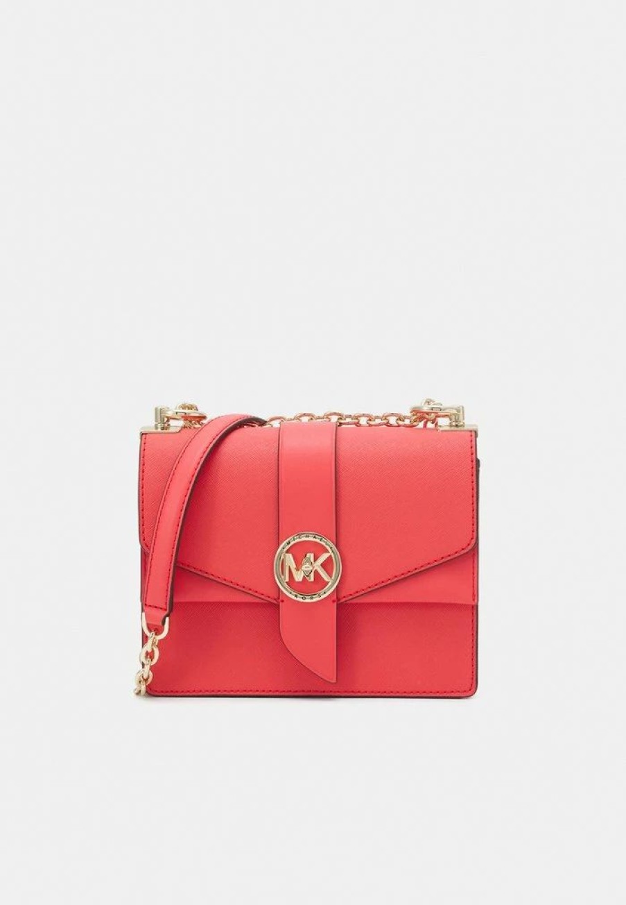 Best Michael Michael Kors Greenwich Xbody Across Body Bag Dahlia