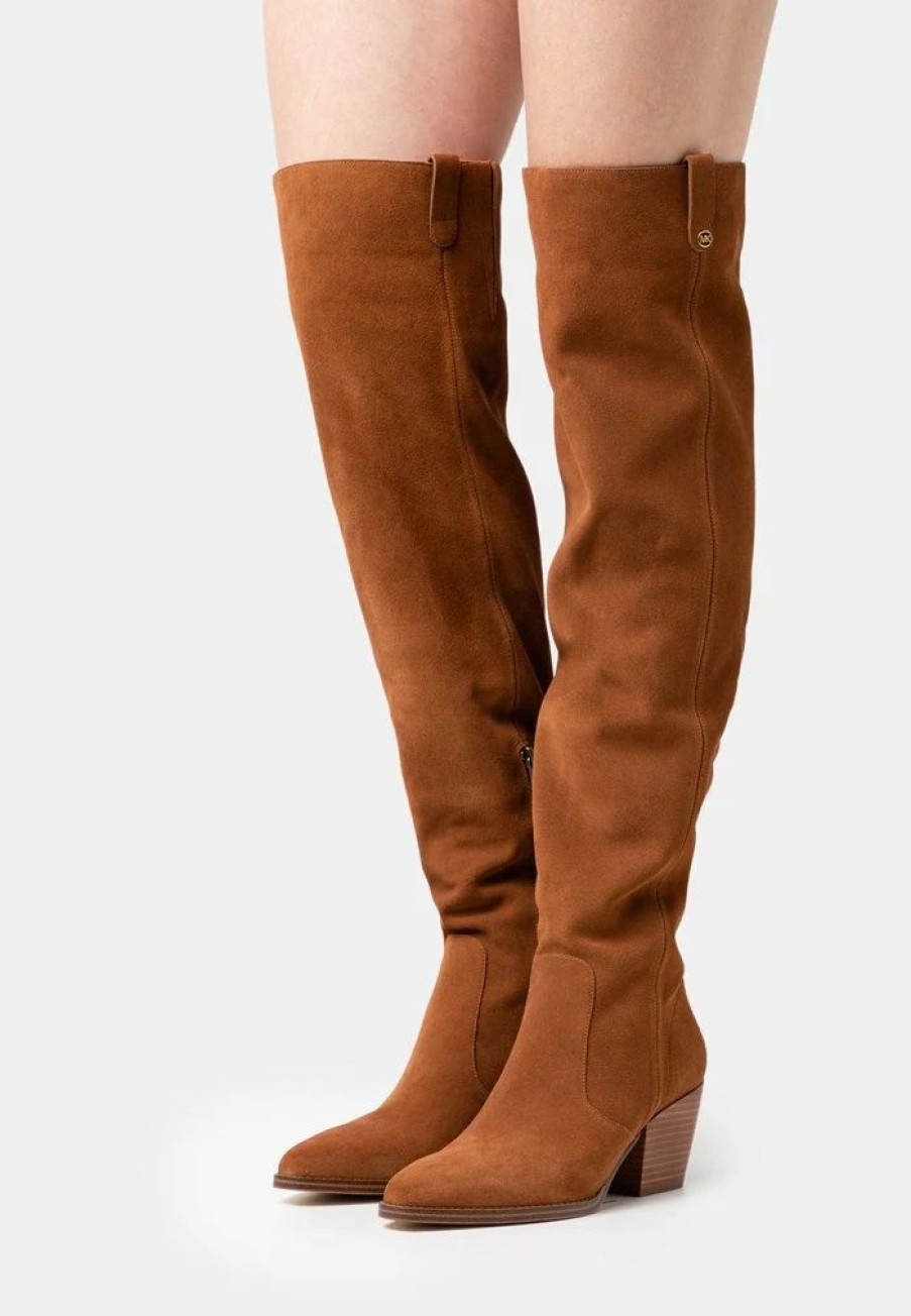 Wholesale Michael Michael Kors Harlow Over-The-Knee Boots Luggage