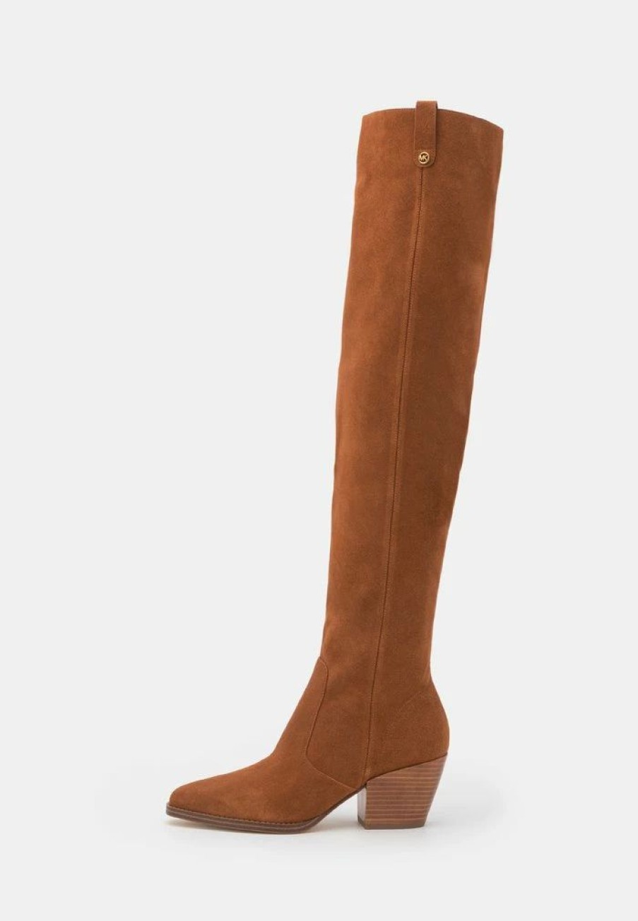 Wholesale Michael Michael Kors Harlow Over-The-Knee Boots Luggage