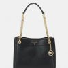 Online Michael Michael Kors Susan Chain Tote Handbag Black