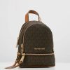 Clearance Michael Michael Kors Rhea Zip Xs Backpack Rucksack Brown