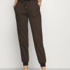 New Michael Michael Kors Sport Jogger Tracksuit Bottoms Chocolate