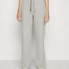 Best Michael Michael Kors Slouchy Wide Leg Pant Tracksuit Bottoms Pearl Heather