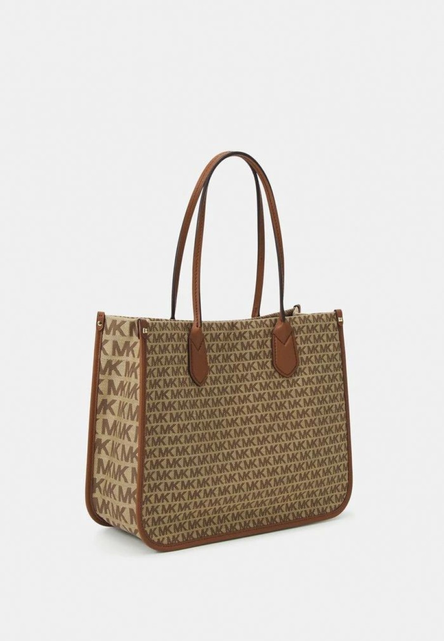 Online Michael Michael Kors Heidi Tote Tote Bag Beige/Ebony