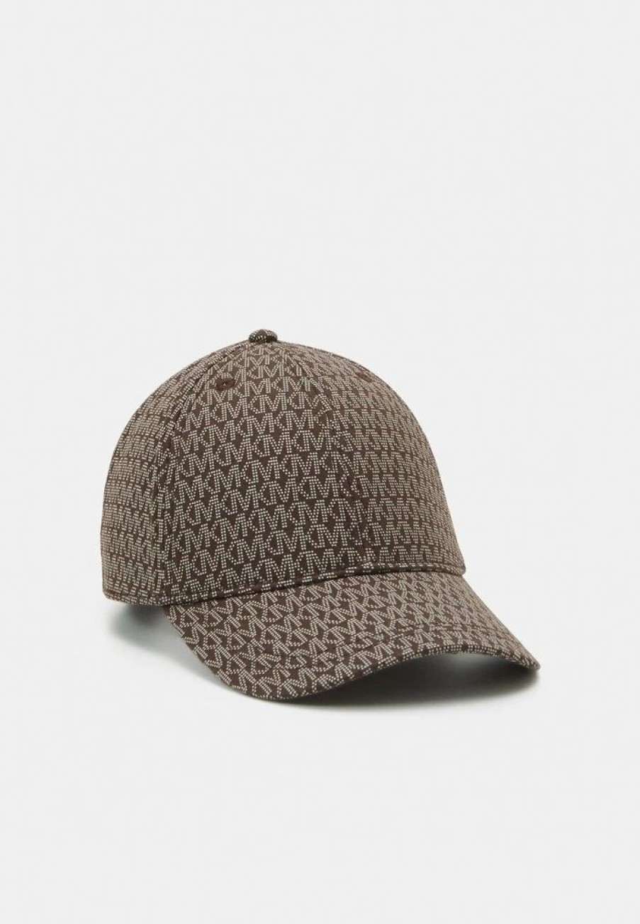 Wholesale Michael Michael Kors Logo Cap Chocolate