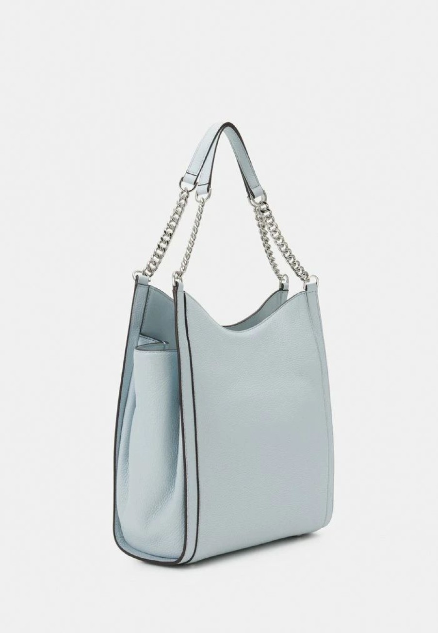 Online Michael Michael Kors Newbury Chain Tote Handbag Soft Sky