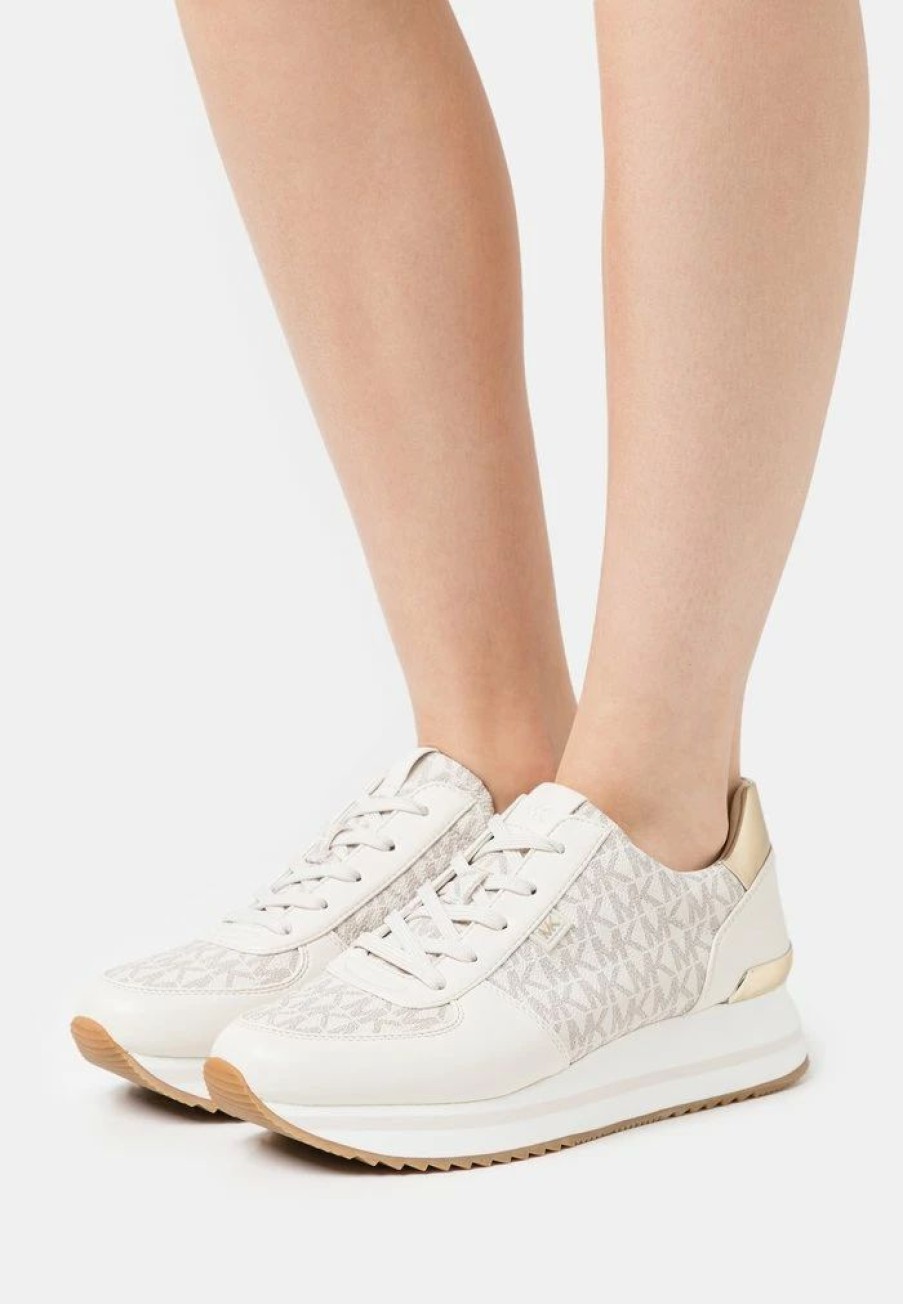 Clearance Michael Michael Kors Monique Trainers Cream