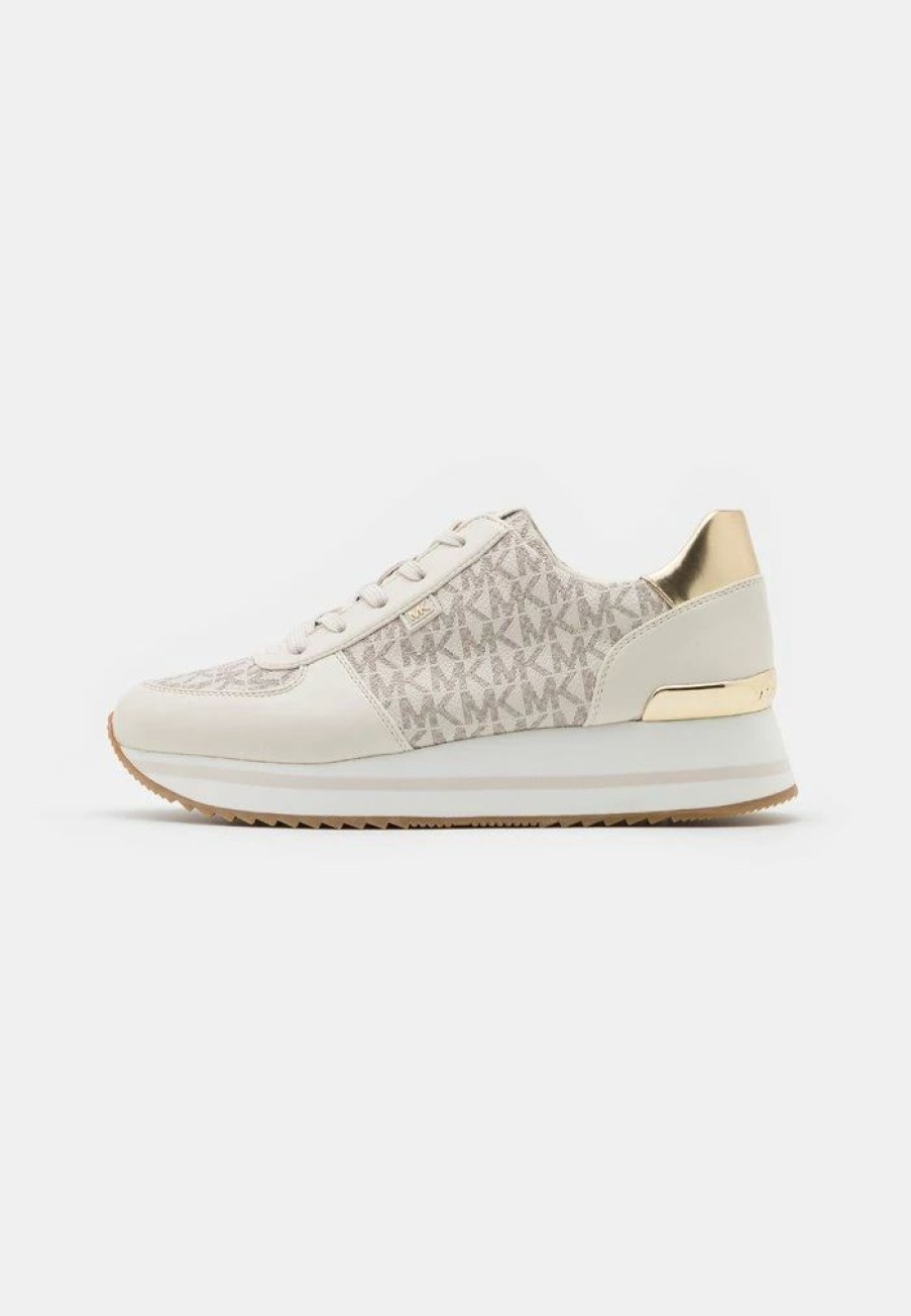 Clearance Michael Michael Kors Monique Trainers Cream