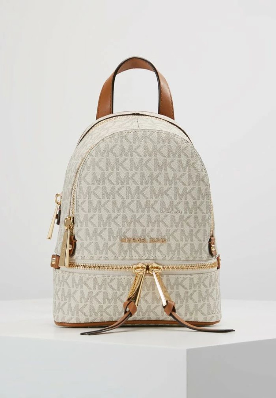 New Michael Michael Kors Rhea Zip Xs Backpack Rucksack Vanilla