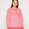 Clearance Michael Michael Kors Mk Dot Unisex Tonal Sweatshirt Sangria