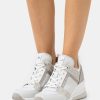 Best Michael Michael Kors Georgie Trainer Trainers Pearl Grey