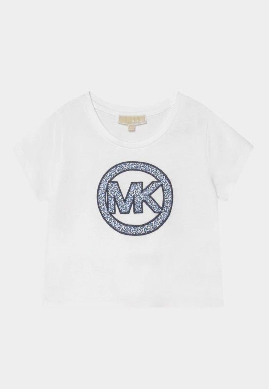 Wholesale Michael Michael Kors Print T-Shirt White