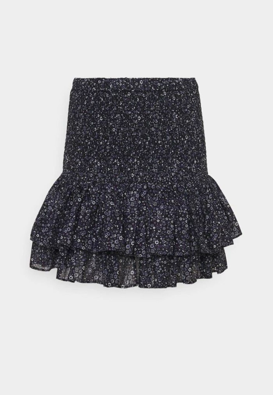 Online Michael Michael Kors Tiny Hippie Skirt Mini Skirt Deep Purple