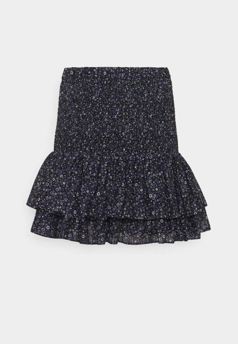 Online Michael Michael Kors Tiny Hippie Skirt Mini Skirt Deep Purple