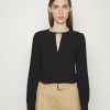 New Michael Michael Kors Hardware Blouse Black