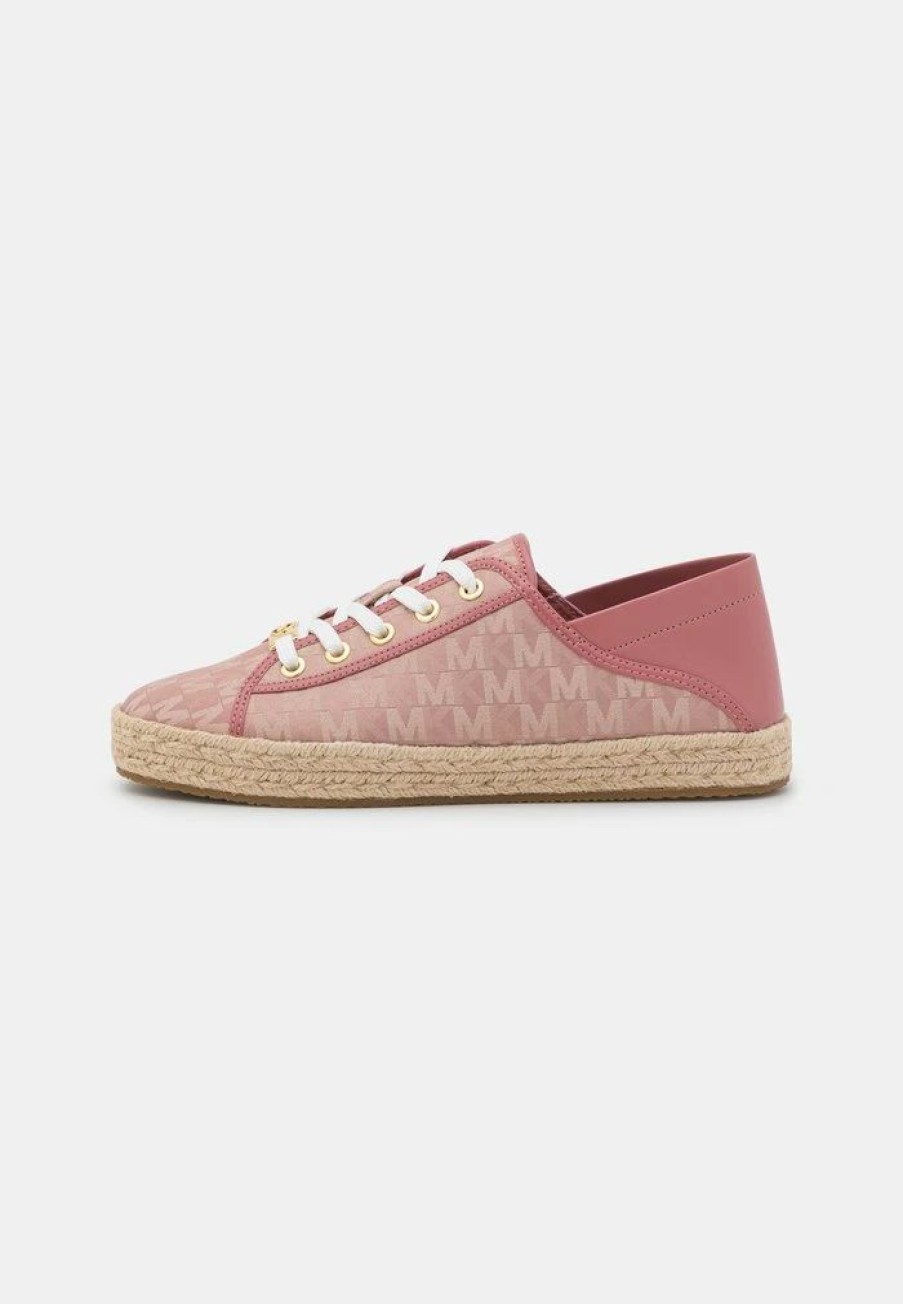 Clearance Michael Michael Kors Libby Slide Casual Lace-Ups Smokey Rose