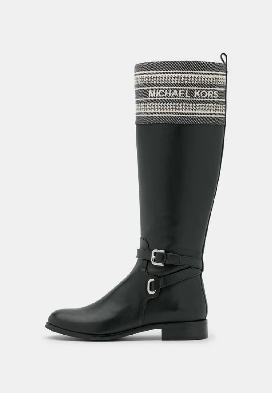 Hot Michael Michael Kors Aldridge Boot Boots Black/Camel