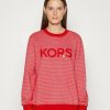 Best Michael Michael Kors Mini Tonal Sweatshirt Crimson