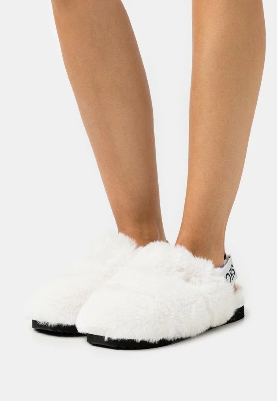 Clearance Michael Michael Kors Elsie Slippers Optic White