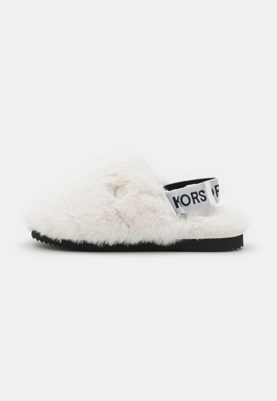 Clearance Michael Michael Kors Elsie Slippers Optic White