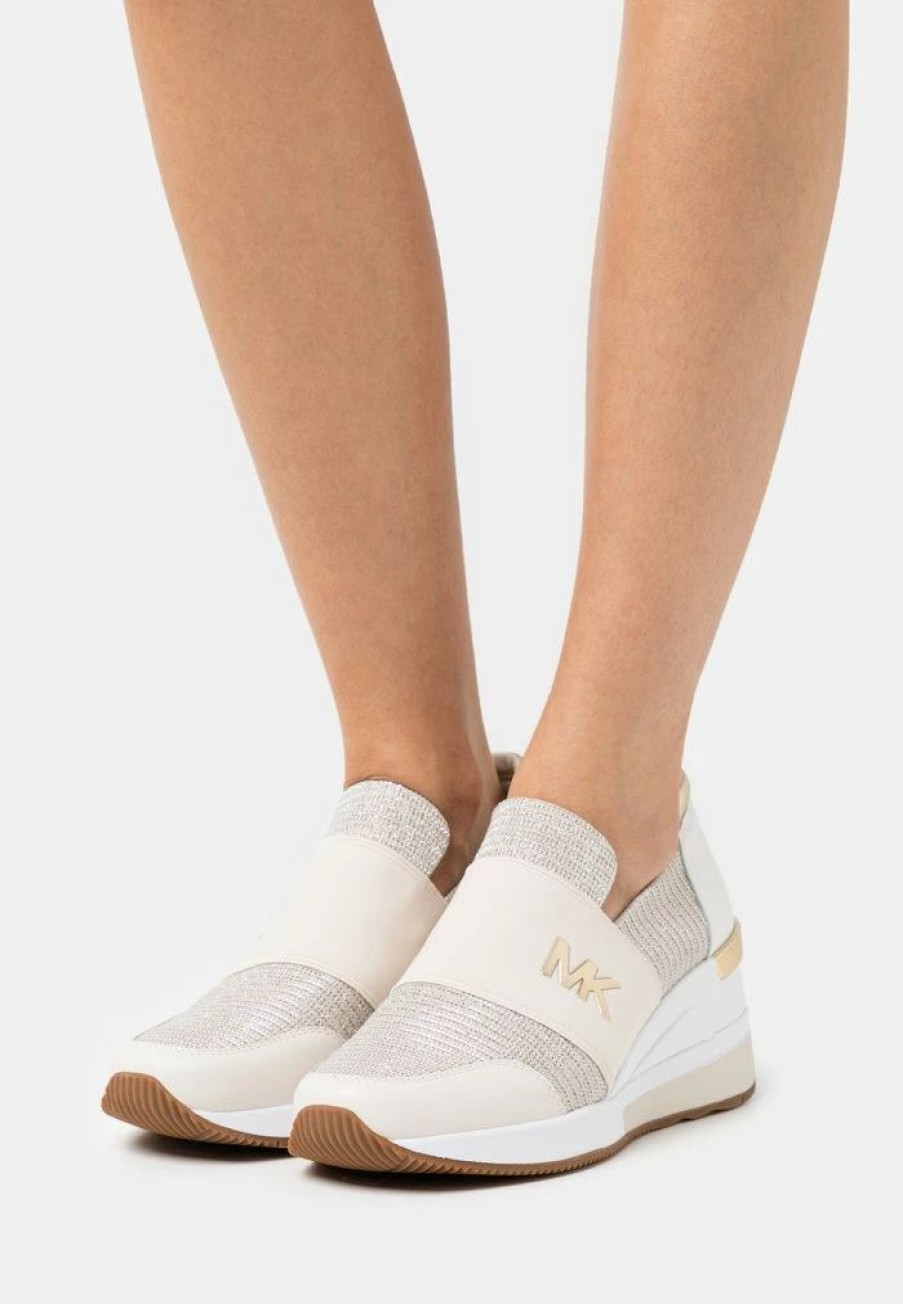 Best Michael Michael Kors Felix Trainer Trainers Champagne