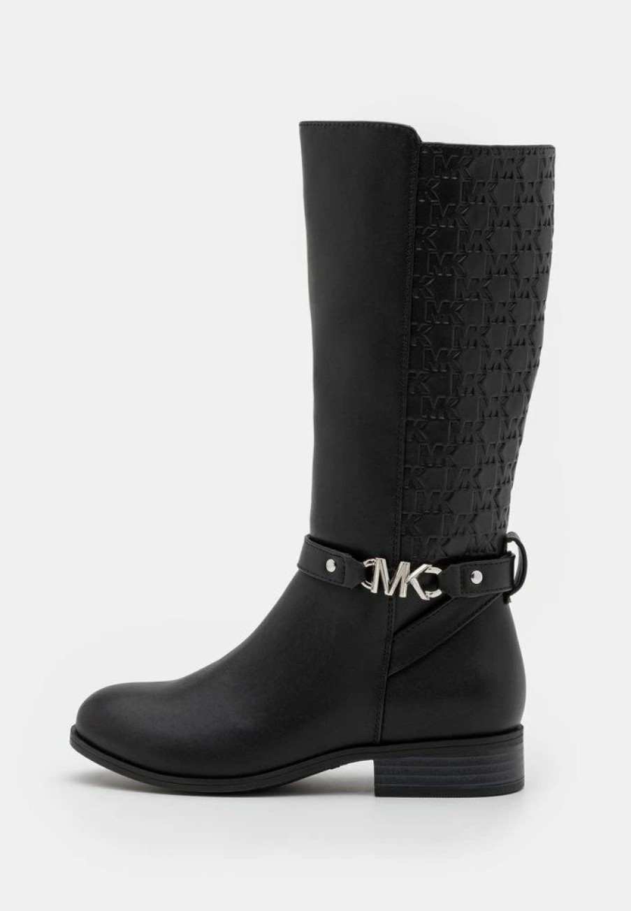 Wholesale Michael Michael Kors Finley Drake Boots Black