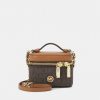 Best Michael Michael Kors Oval Trunk Xbody Across Body Bag Brown/Acorn