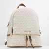 Best Michael Michael Kors Rhea Zip Back Pack Rucksack Vanilla