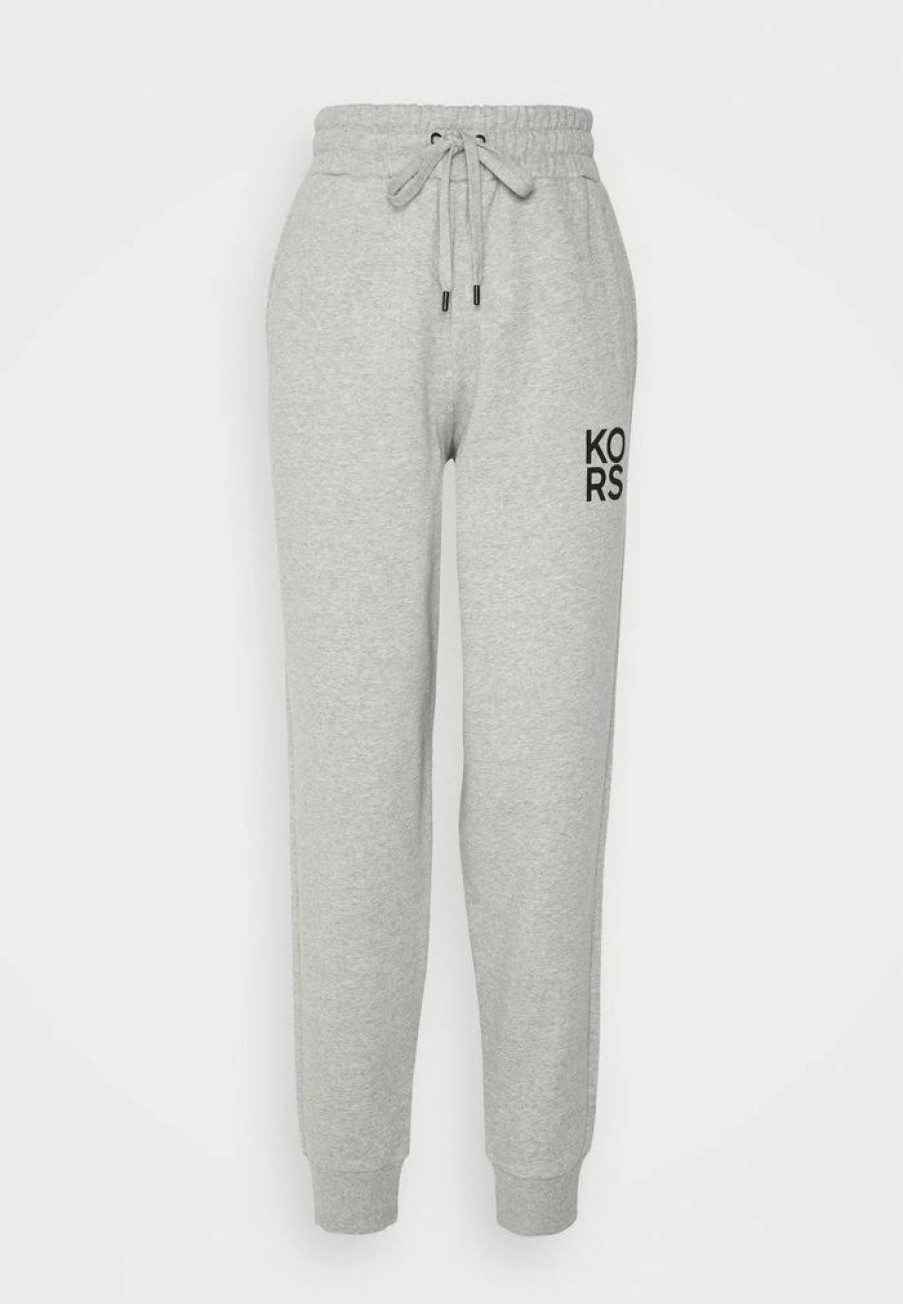 New Michael Michael Kors Slouchy Jogger Tracksuit Bottoms Pearl Heather