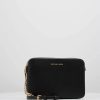 New Michael Michael Kors Jet Set Travel Crossbody Across Body Bag Black