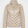 Wholesale Michael Michael Kors Short Packable Down Jacket Champagne