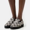 New Michael Michael Kors Noa Slippers Grey/Black