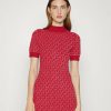 Best Michael Michael Kors Jumper Dress Crimson