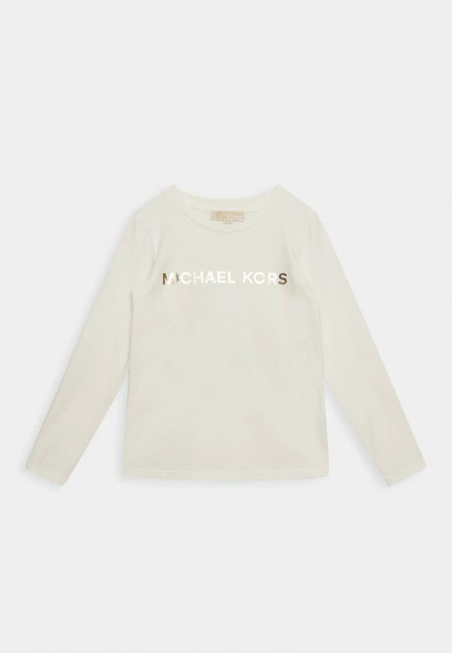 Wholesale Michael Michael Kors Long Sleeve Long Sleeved Top Off White