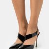 Wholesale Michael Michael Kors Juliet Sling Classic Heels Black