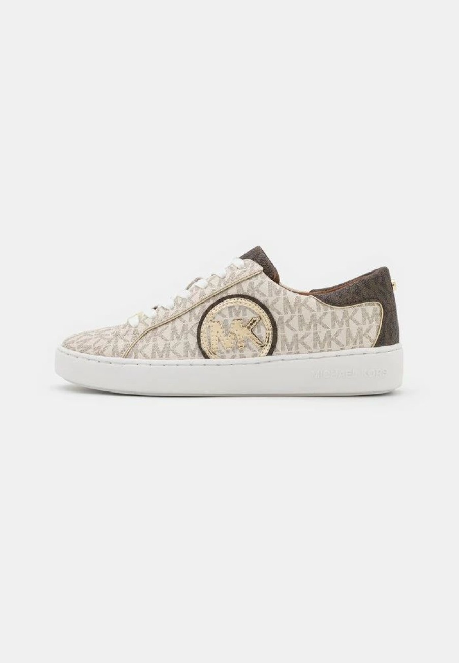 Clearance Michael Michael Kors Keaton Trainers Vanilla/Brown