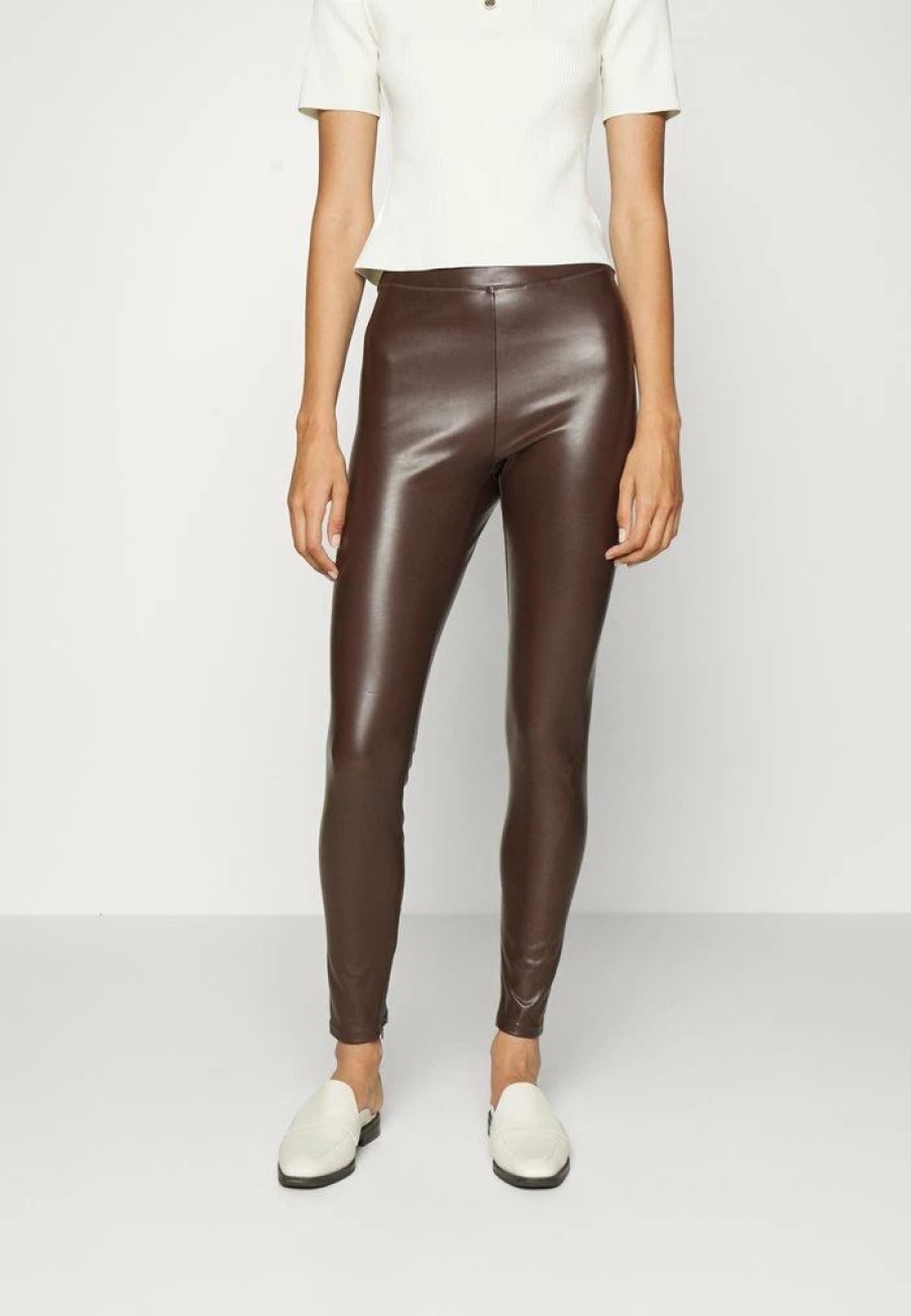 Online Michael Michael Kors Trousers Saddle Brown