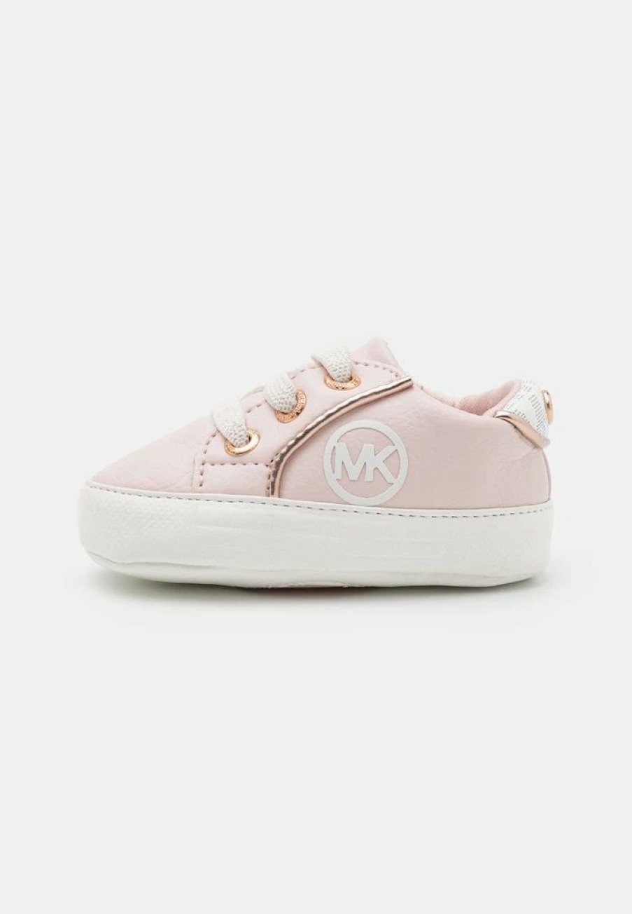 New Michael Michael Kors Baby Poppy First Shoes Soft Pink