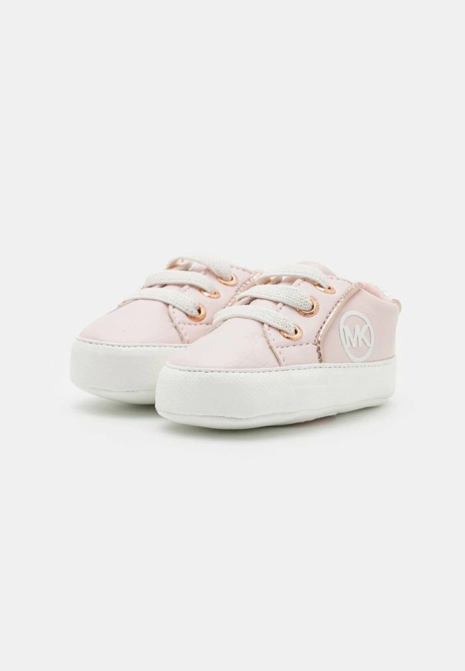 New Michael Michael Kors Baby Poppy First Shoes Soft Pink