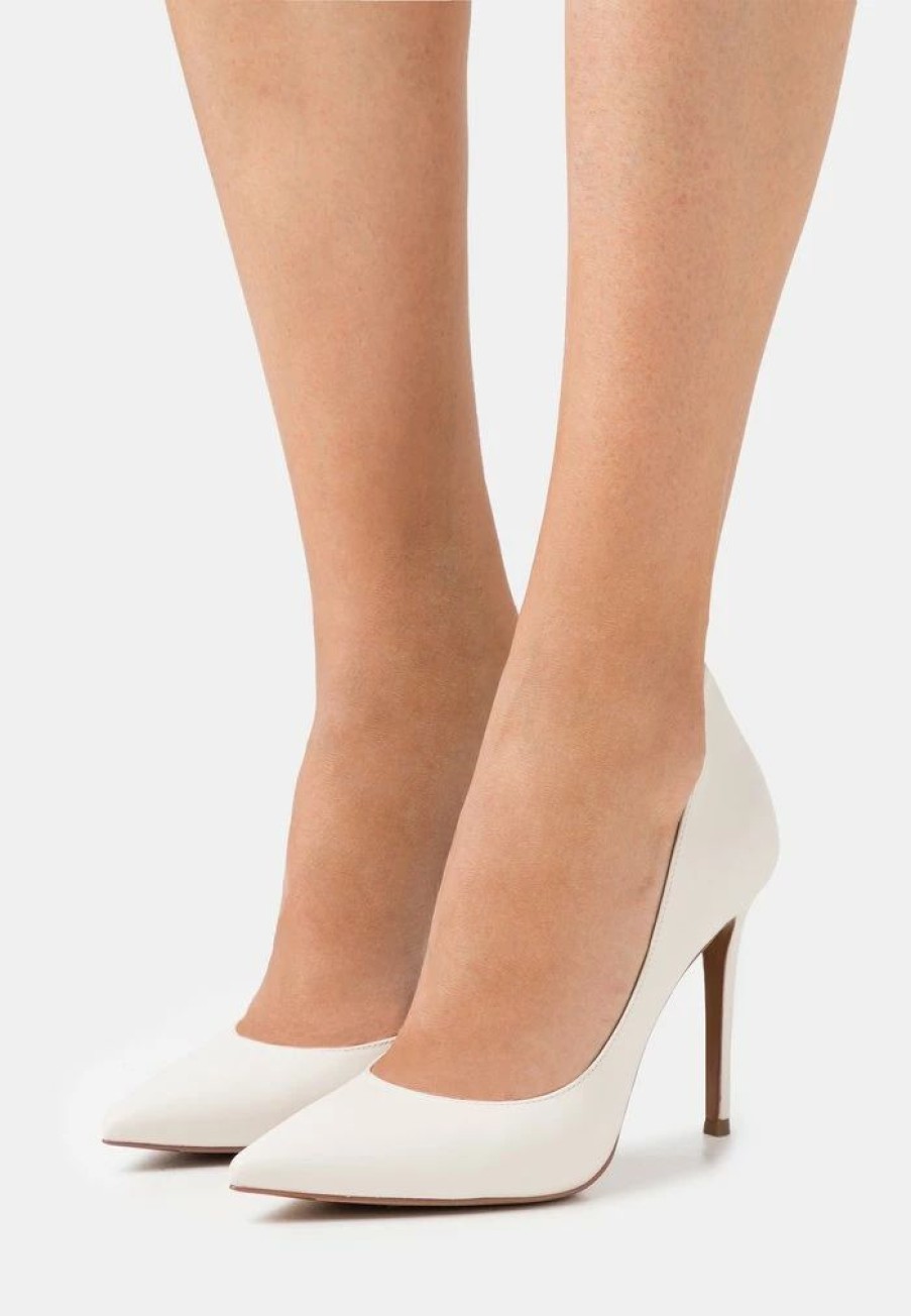 Clearance Michael Michael Kors Keke Dorsay High Heels Light Cream