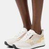 Clearance Michael Michael Kors Allie Stride Trainer Trainers Vanilla/Multi-Coloured