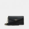 Hot Michael Michael Kors Jet Set Charm Wallet Black