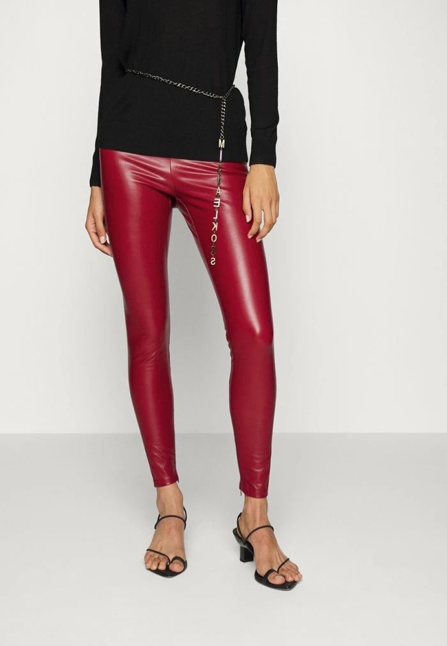 Wholesale Michael Michael Kors Trousers Dark Red