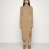 Wholesale Michael Michael Kors Easy Slit Midi Day Dress Cafe